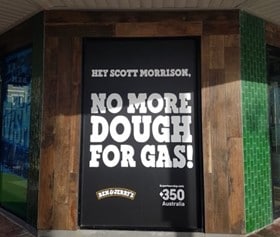 No More Dough For Gass