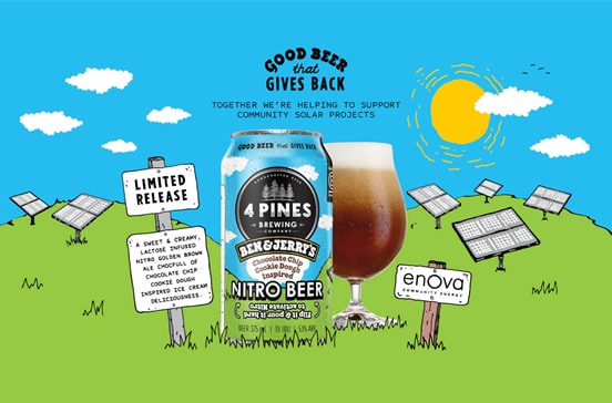 Good beer with partners at 4 Pines