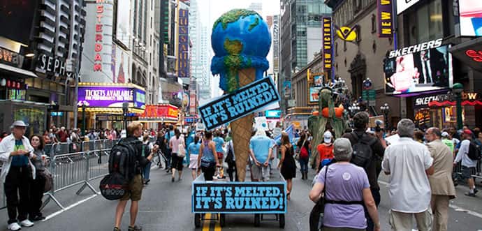 Ben & Jerry's marches for action on climate change