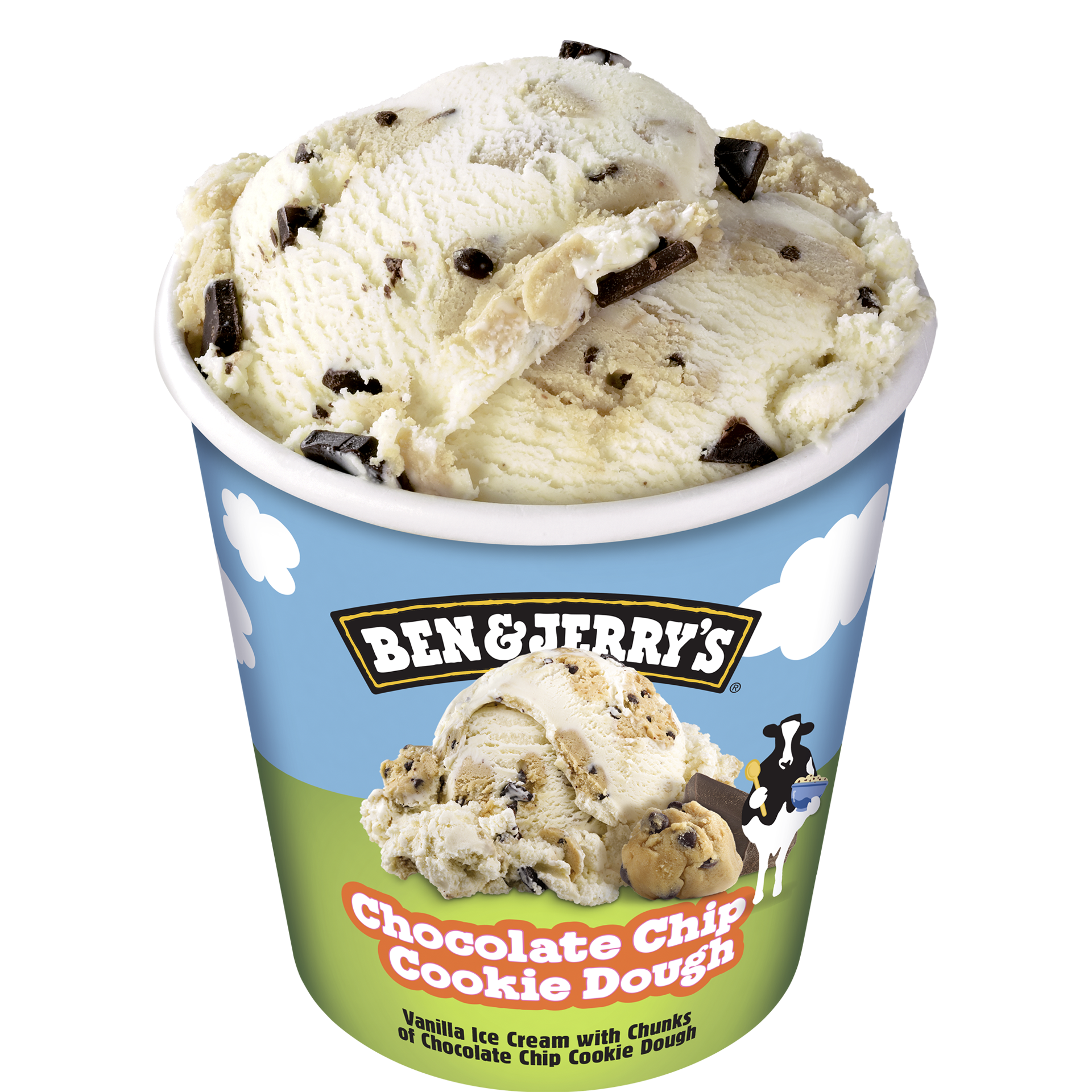 Chocolate Chip Cookie Dough Original Ice Cream 