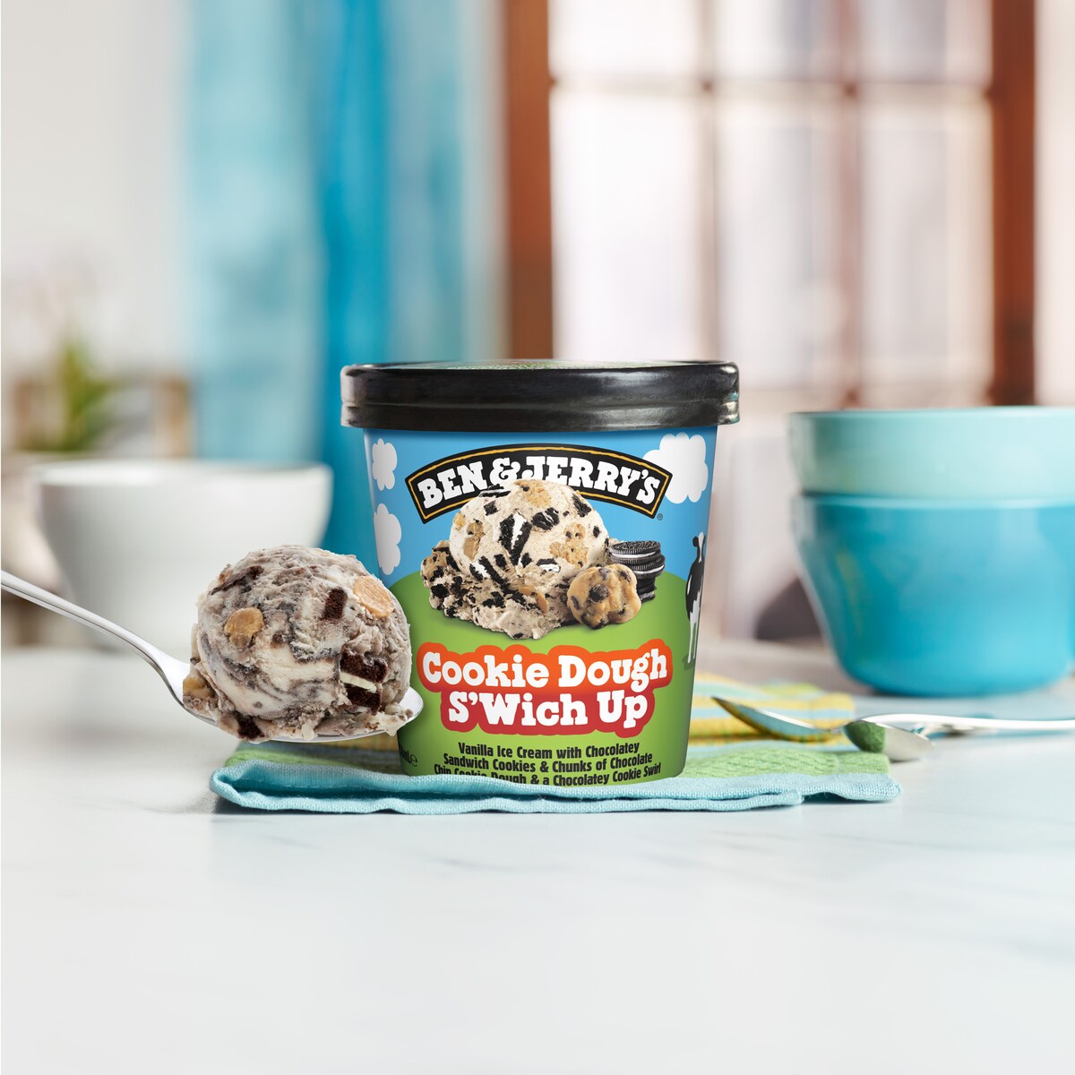 Cookie Dough S'Wich Up Ice Cream - Pint 2 / 4