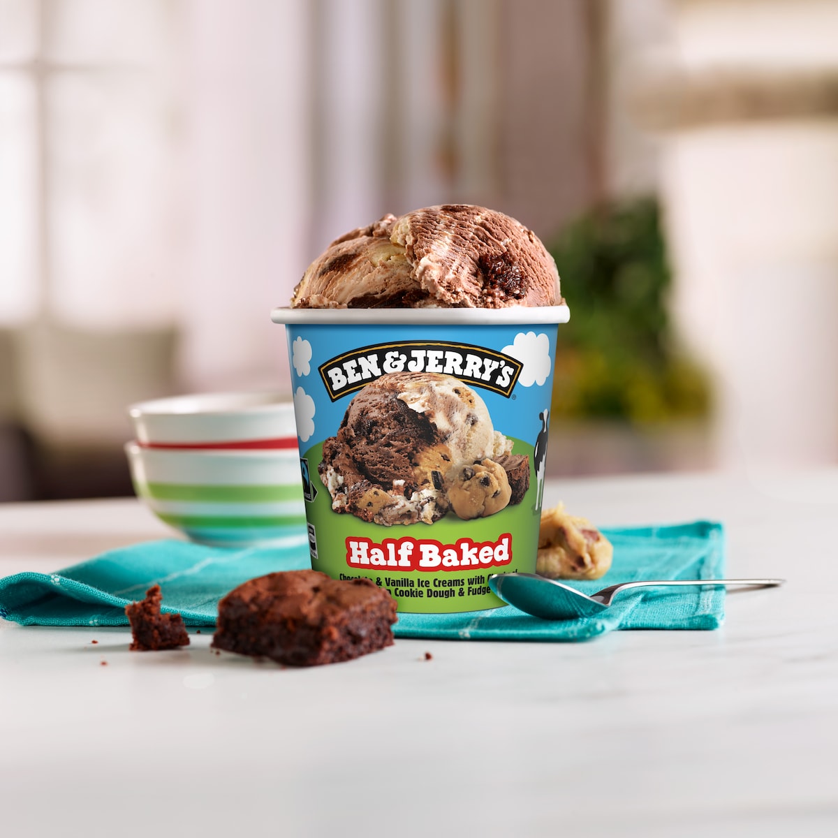 Half Baked Ice Cream - Pint 3 / 4