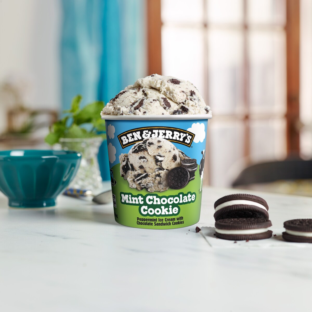 Mint Chocolate Cookie Ice Cream - Pint 4 / 5
