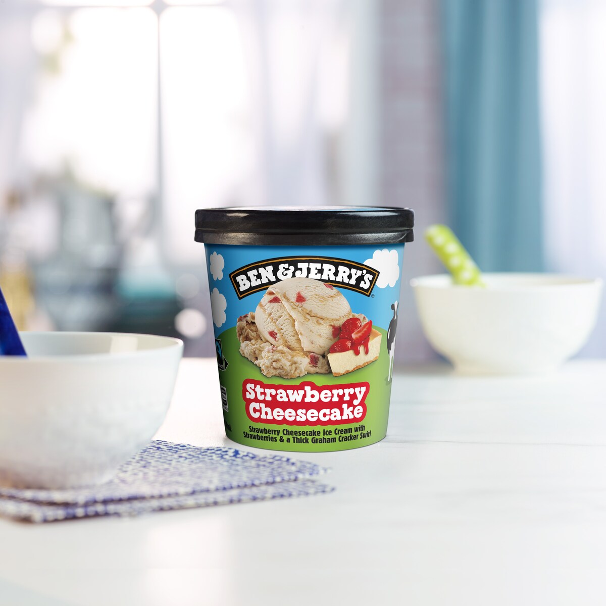 Strawberry Cheesecake Ice Cream - Pint 5 / 5