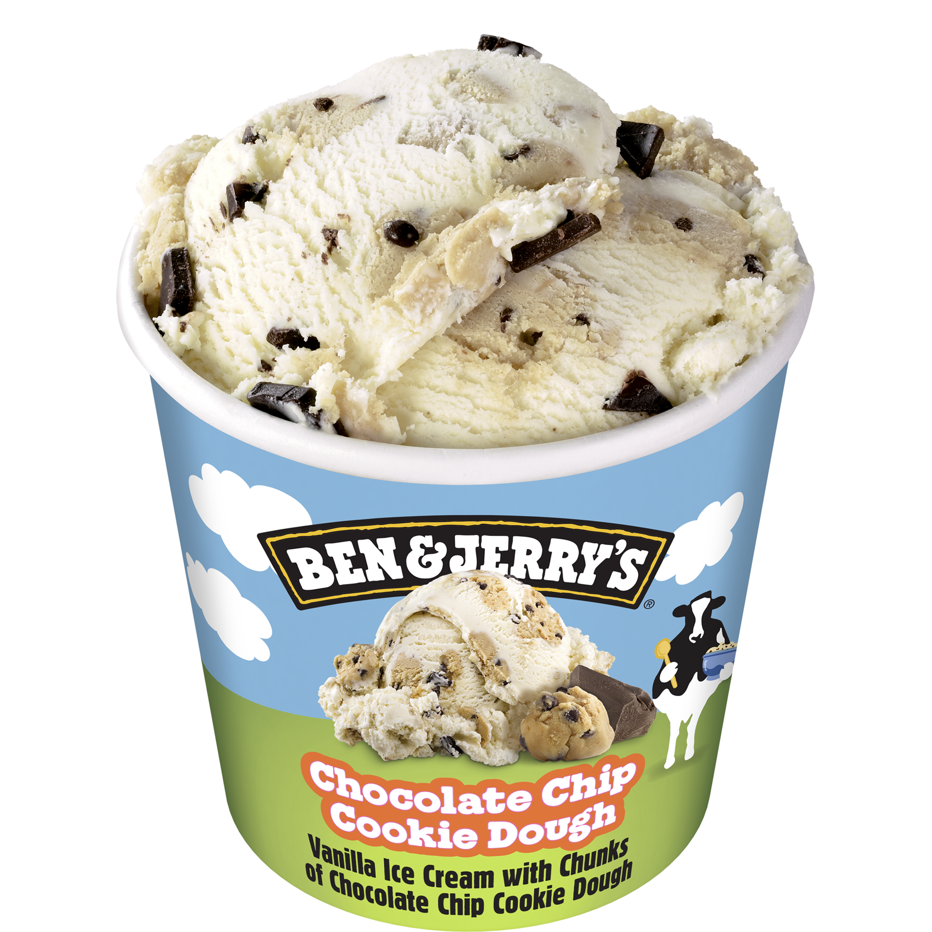 Chocolate Chip Cookie Dough Mini Cup Original Ice Cream 