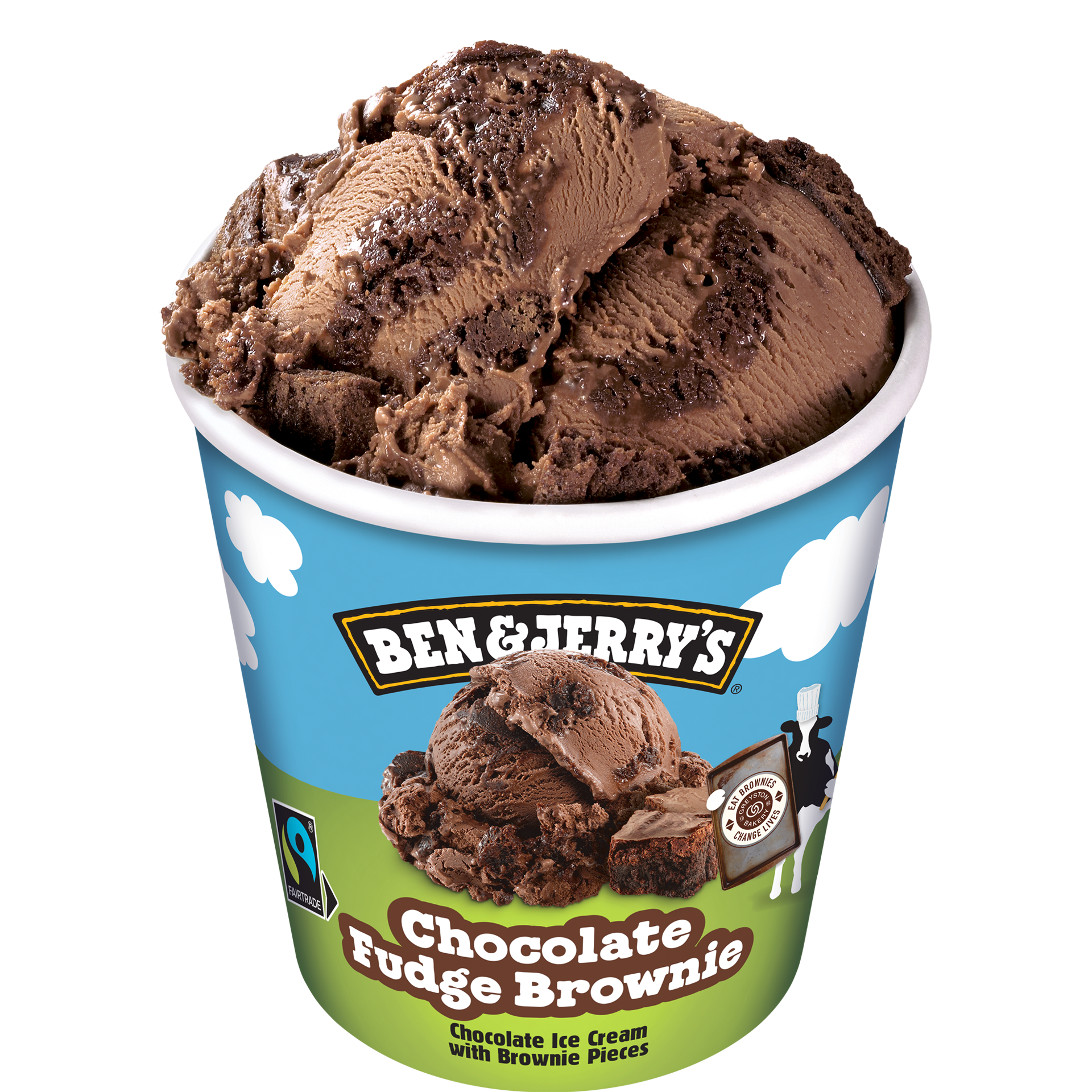 Chocolate Fudge Brownie Ice Cream - Pint