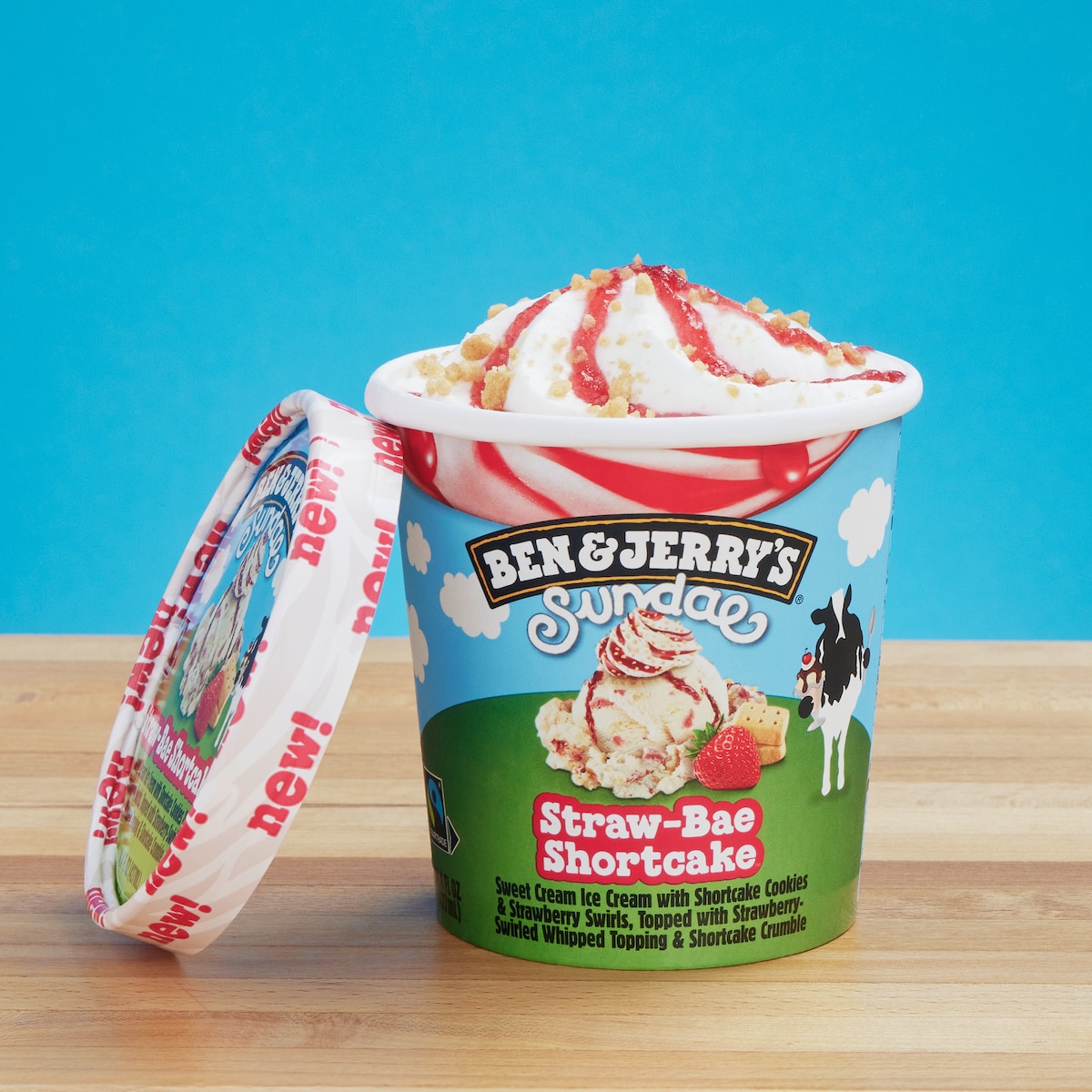 Strawbae Shortcake Sundae - Pint 2 / 4